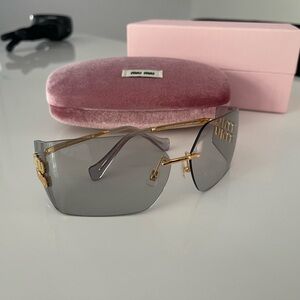 Miu Miu Shield sunglasses NEW